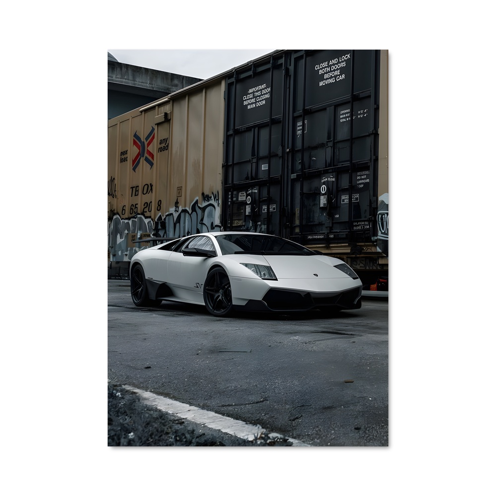 Poster Train & Murcielago